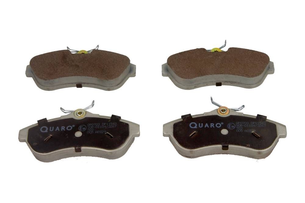 Klocki hamulcowe przód Citroen C3 1,4HDI-1,6 16V 02- QUARO QP0703