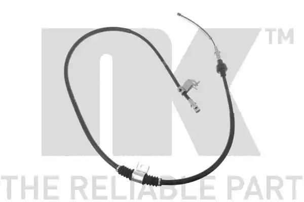 Linka hamulca ręcznego Mitsubishi ASX 10- LE tył HAM.TARCZOWE NK Autoparts 903021
