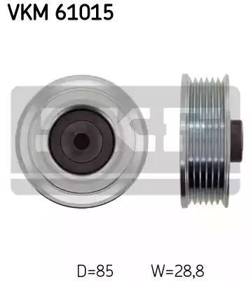 ROLKA PASKA WIELOROWK. TOYOTA 1,4/1,6 VVTI, 1,8 03-08 AVENSIS SKF VKM61015