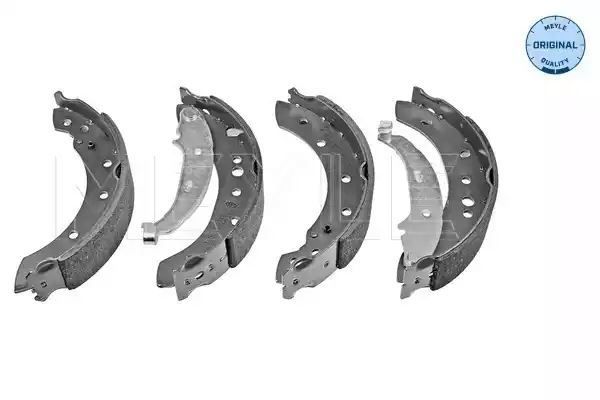 SZCZĘKI HAMULCOWE PEUGEOT 206 98- Z ABS 02- 203MM MEYLE 11145330020