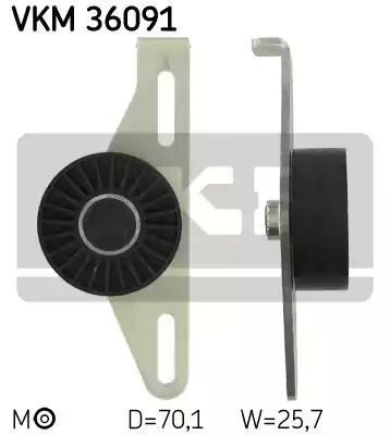 ROLKA PASKA WIELOROWK. RENAULT CLIO II 1,4/1,6 SKF VKM36091