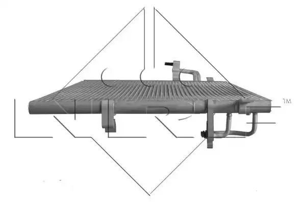 SKRAPLACZ KLIMATYZACJI KIA CARENS 02-06 NRF 350007