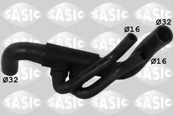 Wąż przewód chłodnicy Peugeot 1.4I, 1.6I 98- SASIC 3400196