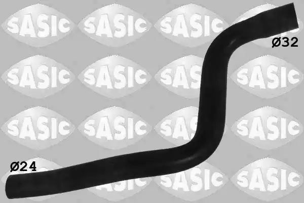 Wąż przewód chłodnicy Citroen Peugeot C5 407 GÓRNY SASIC 3400173
