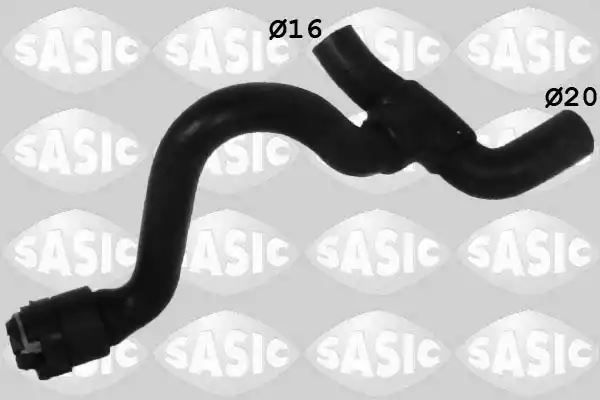Wąż przewód chłodnicy Opel ASTRA 1.7 TD 98- SASIC 3406288