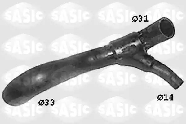 Wąż przewód chłodnicy Opel ASTRA F DOLNY SASIC SWH6747