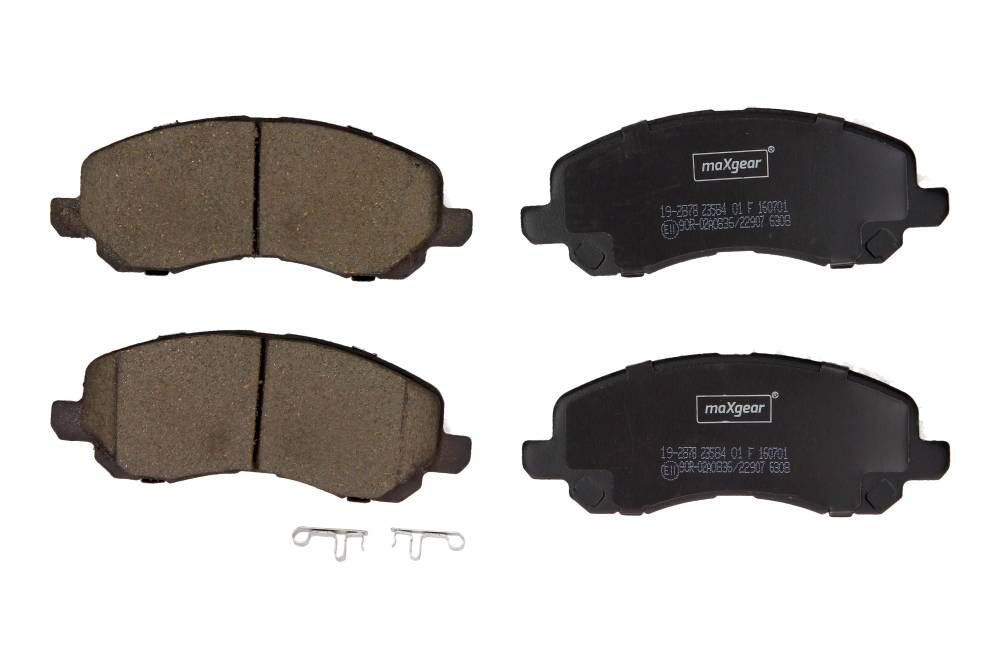 KLOCKI HAMULCOWE PRZÓD JEEP PATRIOT 06- COMPASS Dodge 17 MaXgear 19-2878