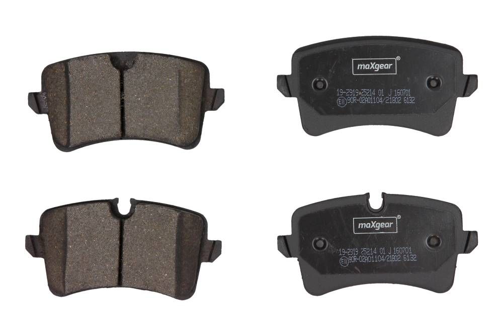 KLOCKI HAMULCOWE TYŁ A8 09- TARCZA 330MM MaXgear 19-2919