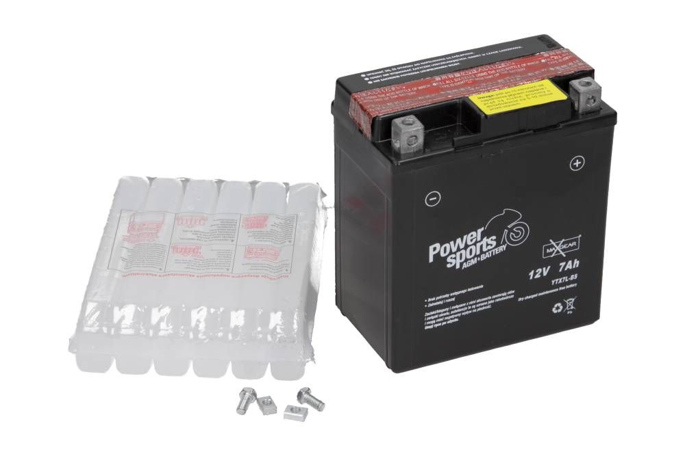 AKUMULATOR MOTO. 12V 7AH 95A P+ (WYM:114X71X129) +KWAS MaXgear 85-9004