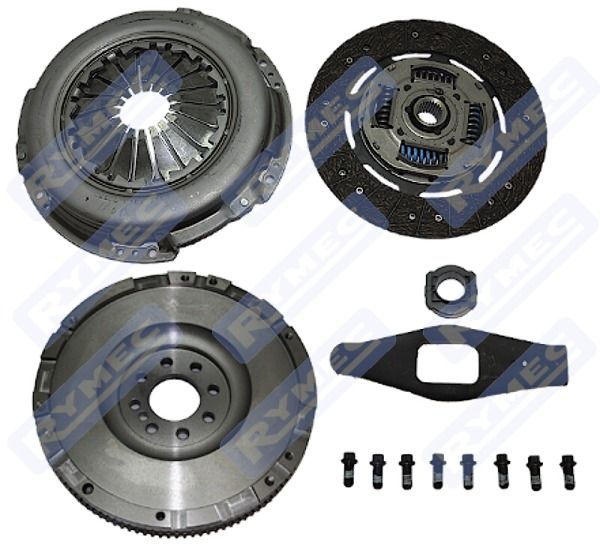 SPRZĘGŁO KPL. FORD TRANSIT 2,4 DI 00-06 Z KOŁEM ZAMACHOWYM RYMEC SF1000
