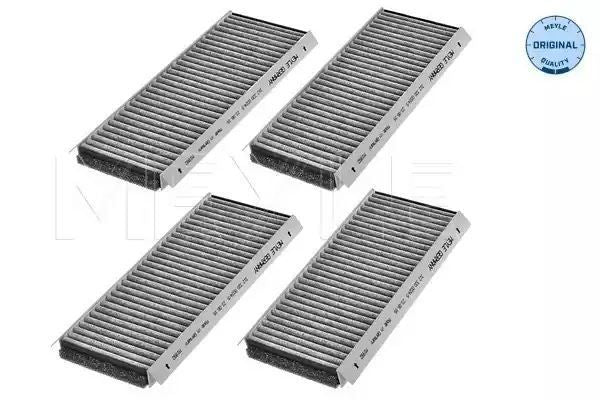 FILTR KABINOWY BMW E90 92 07- KPL 4SZT. Z AKTYWNYM WĘGLEM MEYLE 3123200024/S