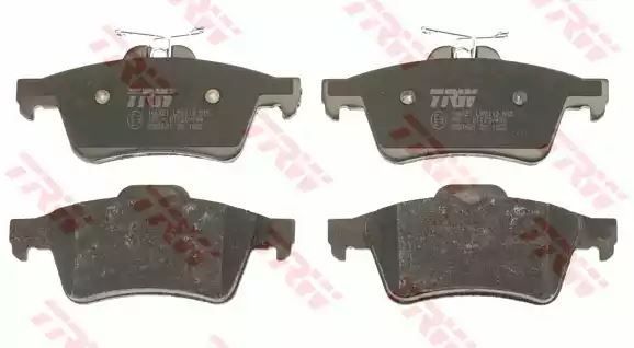Klocki hamulcowe tył Renault ESPACE LAGUNA LATITUDE VEL SATIS 01- 123,1x52x16,6 ATE  TRW GDB1621