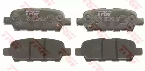 Klocki hamulcowe tył Nissan QASHQAI TRW GDB3507