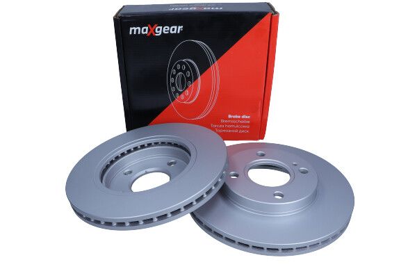 TARCZA HAMULCOWA PRZÓD FORD FIESTA 08- Z POWŁOKĄ ANTYKOROZYJNĄ MaXgear 19-1288MAX