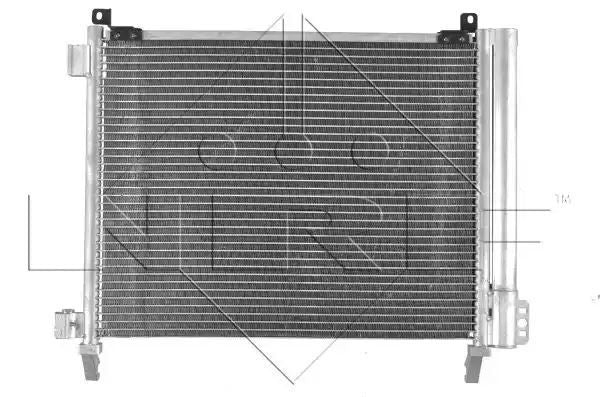 Chłodnica skraplacz klimatyzacji Nissan MICRA K13 10- NRF 350228