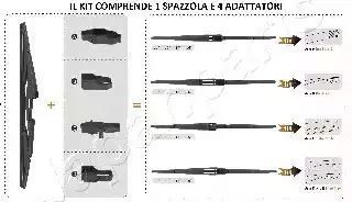 PIÓRO WYCIERACZKI CITROEN C2,C3,C5 OPEL ASTRA H 06.01-> TYŁ 280MM Japan Parts SSX28R