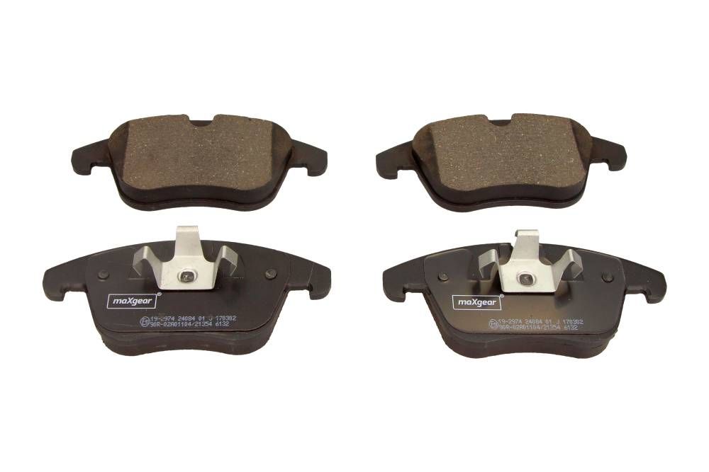 KLOCKI HAMULCOWE PRZÓD JAGUAR S-TYPE 06-07 XK XF 08- MaXgear 19-2974
