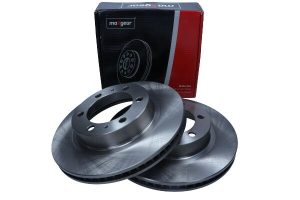 TARCZA HAMULCOWA PRZÓD TOYOTA LAND CRUISER 02- 318MM MaXgear 19-2244