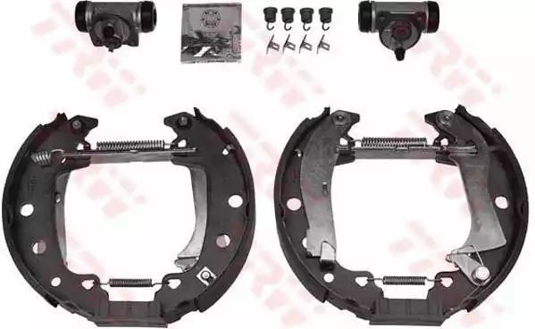 ZESTAW SZCZĘK HAM. CITROEN C15 84-05 KPL. Z CYLINDERKAMI TRW GSK1140