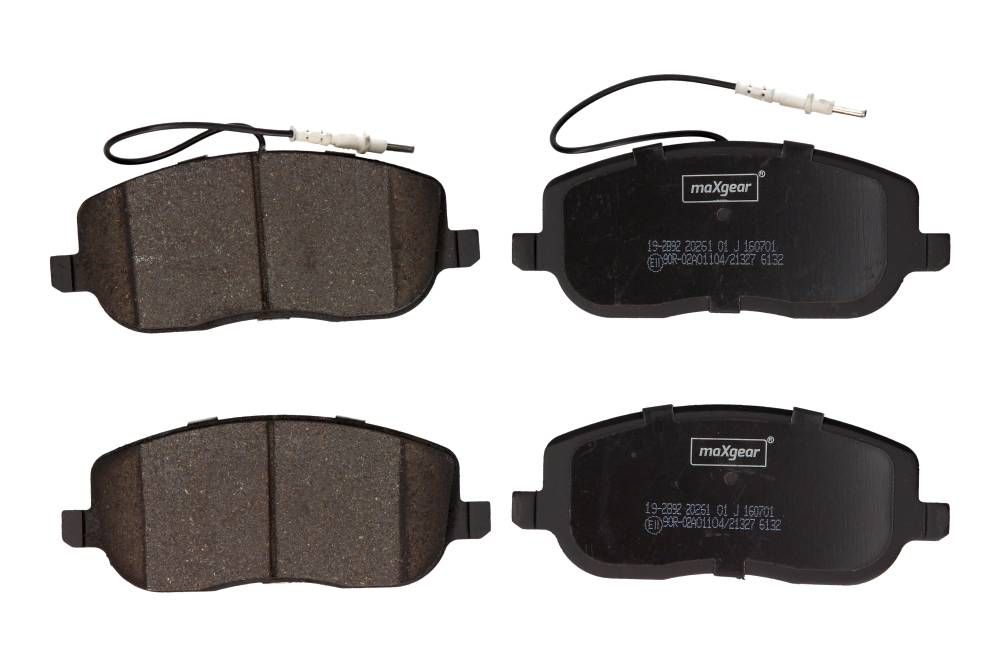 KLOCKI HAMULCOWE PRZÓD FIAT CROMA 1,9 2,4 JTD 05- MaXgear 19-2892
