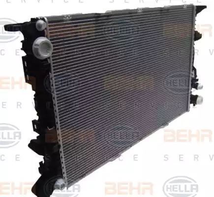 CHŁODNICA AUDI A8 2,5/3,0/3,0D 10- Hella 8MK376750311