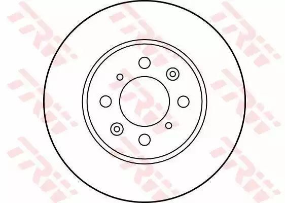 Tarcza hamulcowa przód Rover 25 45 TRW DF2792
