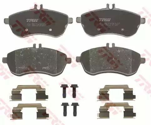 Klocki hamulcowe przód Mercedes W204 C180-300 BEZ SPORT TRW GDB1736
