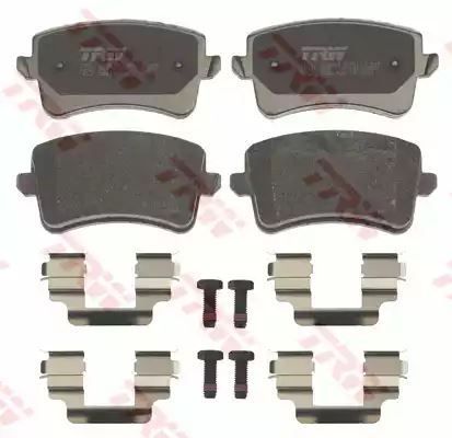 Klocki hamulcowe tył A4 A5 Q5 07- TRW 116,4x58,8x17,5 TRW GDB1765
