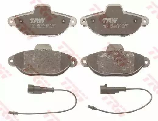 Klocki hamulcowe przód Fiat PUNTO Seicento 500 KA 1 CZUJNIK TRW GDB2041