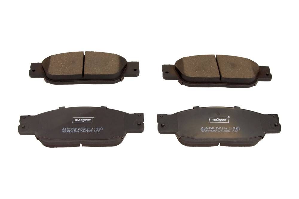 KLOCKI HAMULCOWE PRZÓD JAGUAR S-TYPE 99-06 MaXgear 19-2950