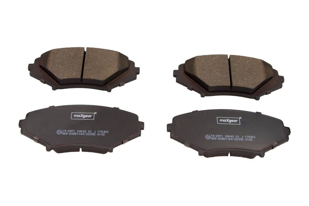 KLOCKI HAMULCOWE PRZÓD MAZDA RX8 03- MaXgear 19-2971