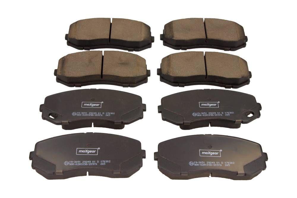 KLOCKI HAMULCOWE PRZÓD MITSUBISHI CANTER 01- MaXgear 19-3051