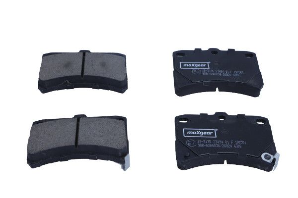 KLOCKI HAMULCOWE PRZÓD DAIHATSU CUORE 1,0 98-03 MaXgear 19-3135
