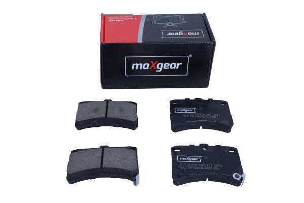 KLOCKI HAMULCOWE PRZÓD DAIHATSU CUORE 1,0 98-03 MaXgear 19-3135