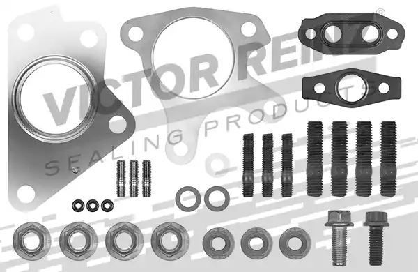 ZESTAW MONTAŻOWY TURBOSPRĘŻARKI MAZDA 3 2,0 06- Victor Reinz 41023101