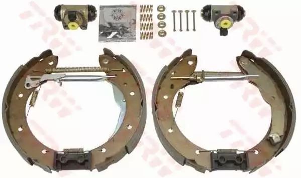 ZESTAW SZCZĘK HAM. RENAULT LAGUNA/MEGANE 1,4-2,0 95-03 KPL. Z CYLINDERKAMI TRW GSK1053