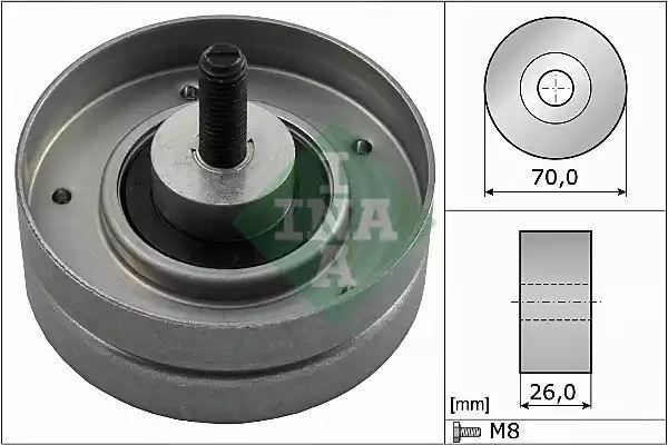 ROLKA NAPINACZA PASKA WIELOROWK. MINI INA 532052410