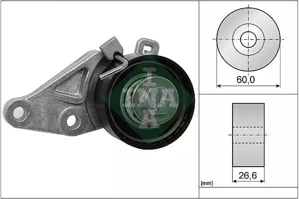 ROLKA PASKA ROZRZĄDU FORD ZETEC INA 531058610