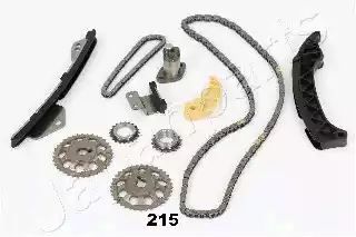 ZESTAW ŁAŃCUCHA ROZRZĄDU TOYOTA AURIS ZRE (NRE15_, ZZE15_, ADE15_, ZRE15_, NDE15_) 07- Japan Parts KDK215