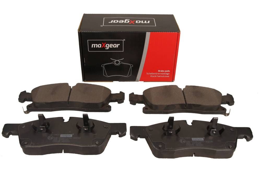 KLOCKI HAMULCOWE PRZÓD JEEP GRAND CHEROKEE 3,0-6,4 4X4 10- MaXgear 19-3403