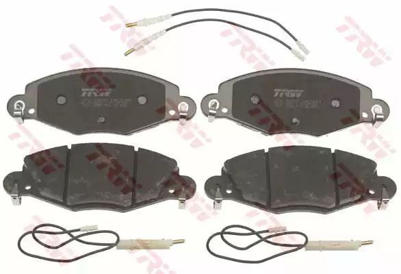 Klocki hamulcowe przód Citroen C5 TRW GDB1449