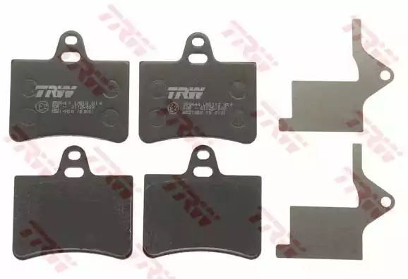 Klocki hamulcowe tył Citroen C5 TRW GDB1450
