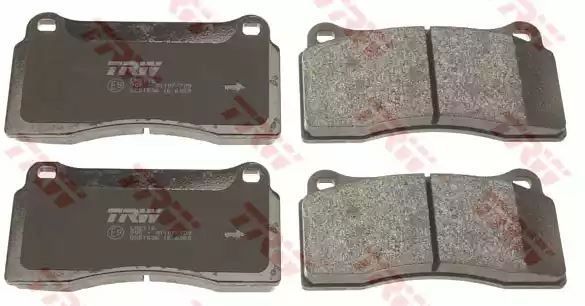 Klocki hamulcowe tył Jaguar XJ XK 3,2-4,0 96-03 131,8x67x18 TRW GDB1536