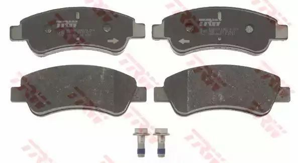 Klocki hamulcowe przód Citroen BERLINGO C2 C3 DS3 XSARA 206 207 208 307 TRW GDB1563