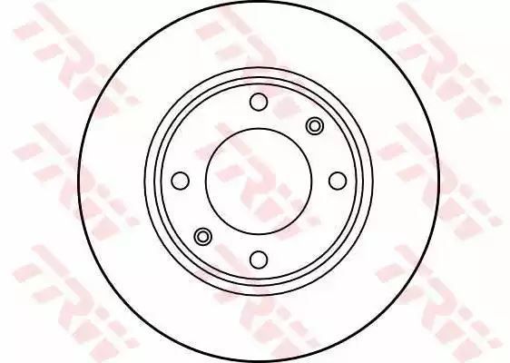 Tarcza hamulcowa przód Citroen XSARA 2 TRW DF1221