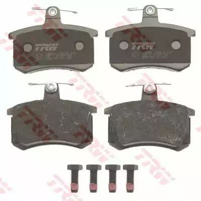 Klocki hamulcowe tył Audi 80 100 A4  TRW GDB1163