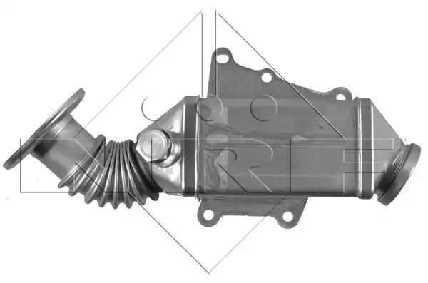 CHŁODNICA ZAWORU EGR FIAT 500X 2,0JTD NRF 48019