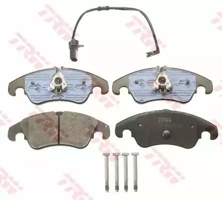 Klocki hamulcowe przód A4 A5 07- A6 09- TARCZA 320MM TRW GDB1908