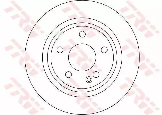 Tarcza hamulcowa przód Mercedes W169 W245 1,5-2,0 04-12 TRW DF4383