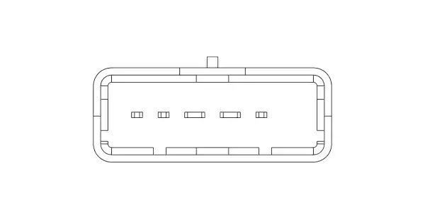 Przepływomierz powietrza Citroen C3 1,4 16V HDI 02- NGK 93740